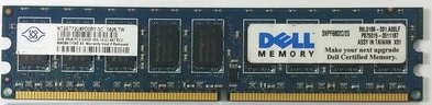 Arbeitsspeicher 1x 2GB DELL PowerEdge & Precision Workstation DDR2 667MHz ECC UNBUFFERED DIMM | SNPF6802C/2G 