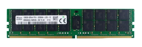 Arbeitsspeicher  1x 128GB Hynix DDR4 4Rx4 3200MHz PC4-25600 LOAD REDUCED  | HMABAGL7ABR4N-XN
