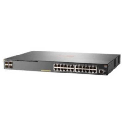 Schalter HPE JL255AR 24x 10/100/1000 4x SFP+ 370 W PoE+