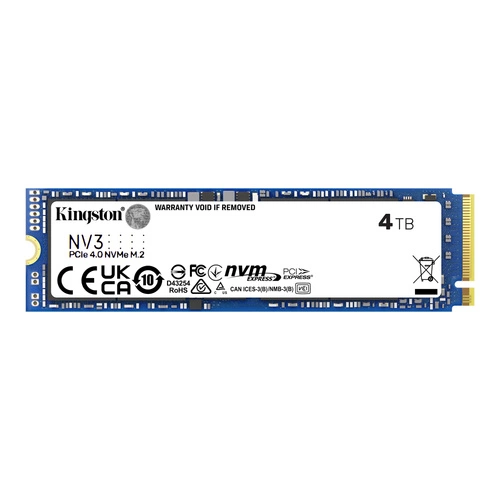 Kingston NV3 4TB M.2 NVMe 4.0 | SNV3S/4000G