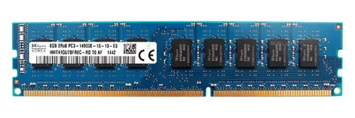 Arbeitspeicher 1x 8GB Hynix ECC UNBUFFERED DDR3  1866MHz PC3-14900 UDIMM | HMT41GU7BFR8C-RD