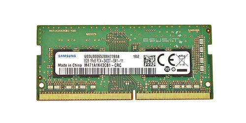 Arbeitspeicher 1x 8GB Samsung SO-DIMM DDR4 2400MHz PC4-19200 | M471A1K43CB1-CRC