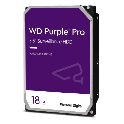 Festplatte Western Digital  PURPLE PRO 3.5'' HDD 18TB 7200RPM SATA 6Gb/s 512MB | WD181PURP