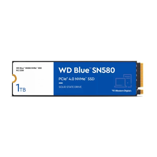 Western Digital WD Blue SN580 1TB M.2 2280 NVMe PCIe TLC | WDS100T3B0E