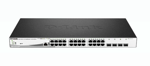 Schalter D-Link DGS-1210-28MP 24x 1Gb 4x RJ-45/SFP 370 W PoE+