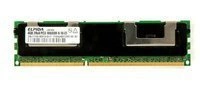 Arbeitspeicher 1x 4GB ELPIDA ECC REGISTERED DDR3  1333MHz PC3-10600 RDIMM | EBJ41HE4BDFD-DJ-F