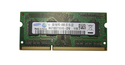 Arbeitspeicher 1x 2GB Samsung SO-DIMM DDR3 1333MHz PC3-10600 | M471B5773CHS-CF8