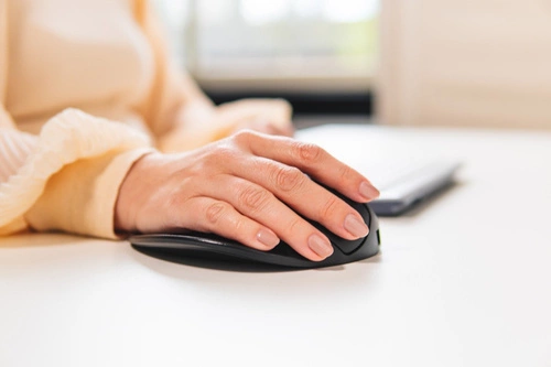 Drahtlos Maus Bakker Elkuizen HandshoeMouse Wireless BNEP210LW