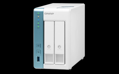 NAS-Server QNAP TS-231P3-4G 2x SSD | HDD SATA 4GB RAM
