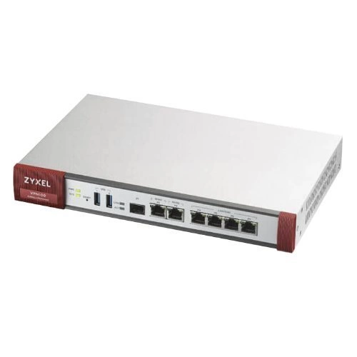 Security Zyxel VPN100-EU0101F 4x RJ-45 10/100/1000 2x RJ-45 10/100/1000