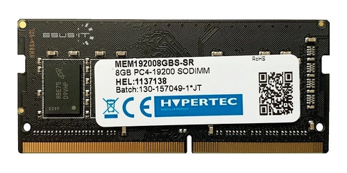 Arbeitspeicher 1x 8GB HYPERTEC SO-DIMM DDR4 2400MHz PC4-19200 | MEM192008GBS-SR