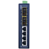 Schalter Planet ISW-621S15 4x 100Mb 2x 100Mbps SFP