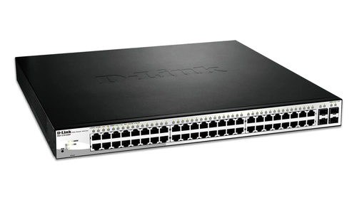 Schalter D-Link DGS-1210-52MP 48x 1Gb 4x SFP 370 W PoE+