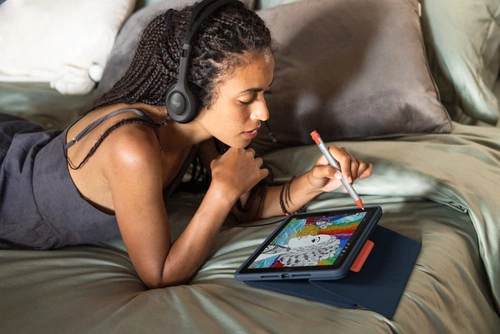 Verkabelt tastatur Logitech Rugged Combo 3 Touch QWERTZ