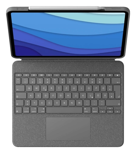 Verkabelt tastatur Logitech Combo Touch QWERTZ