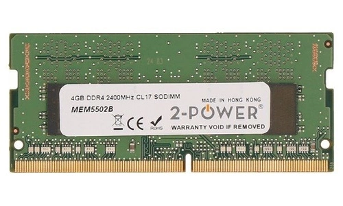 Arbeitspeicher 1x 4GB 2-POWER SO-DIMM DDR4 2400MHz PC4-19200 | MEM5502B