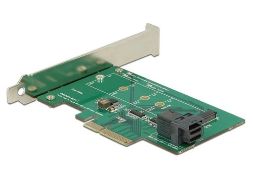 Delock Karte PCI Express > 1 x NVMe M.2 PCIe / 1 xSFF-8643 NVMe | 89517