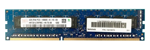 Arbeitspeicher 1x 4GB Hynix ECC UNBUFFERED DDR3 2Rx8 1333MHz PC3-10600 UDIMM | HMT351U7BFR8C-H9