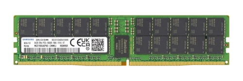 Arbeitspeicher 1x 128GB Samsung ECC REGISTERED DDR5 2Rx4 6400MHz PC5-51200 RDIMM | M321RAJA0MB2-CCP
