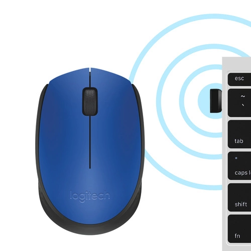 Drahtlos Maus Logitech M171 Blue-K 910-004640