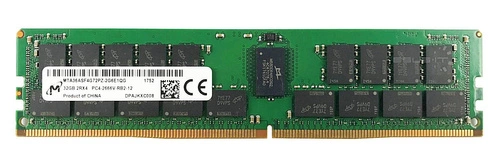 Arbeitspeicher 1x 32GB Micron ECC REGISTERED DDR4 2Rx4 2666MHZ PC4-21300 RDIMM | MTA36ASF4G72PZ-2G6