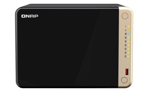 NAS-Server QNAP TS-664-8G 6x SSD | HDD SATA 8GB RAM