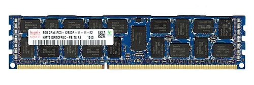 Arbeitspeicher 1x 8GB Hynix ECC REGISTERED DDR3  1600MHz PC3-12800 RDIMM | HMT31GR7CFR4C-PB