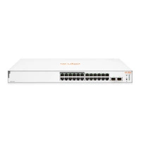 Schalter HPE JL813A 24x 1Gb 2x SFP 195 W PoE+