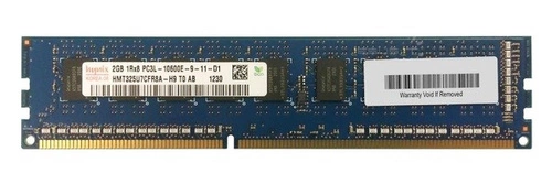 Arbeitspeicher 1x 2GB Hynix ECC UNBUFFERED DDR3  1333MHz PC3-10600 UDIMM | HMT325U7BFR8A-H9