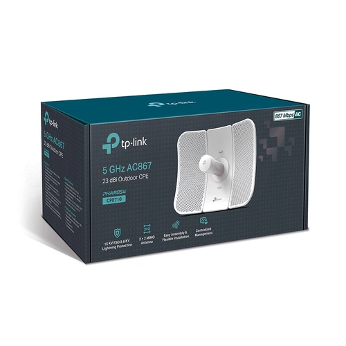 Zugangspunkt TP-LINK CPE710 5 GHz 867 Mbps 802.11 a/n/ac