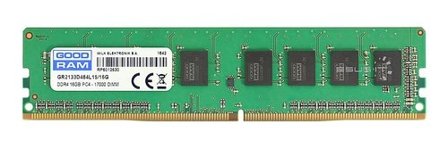 Arbeitspeicher 1x 8GB GoodRAM ECC UNBUFFERED DDR4 2Rx8 2133MHz PC4-17000 UDIMM | W-MEM2133D48G