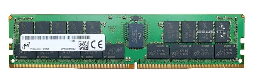 Arbeitspeicher 1x 8GB Micron ECC REGISTERED DDR4 1Rx8 2666MHZ PC4-21300 RDIMM | MTA9ASF1G72PZ-2G6
