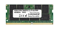 Arbeitspeicher 1x 16GB 2-POWER SO-DIMM DDR4 2666MHZ PC4-21300 | MEM5604A