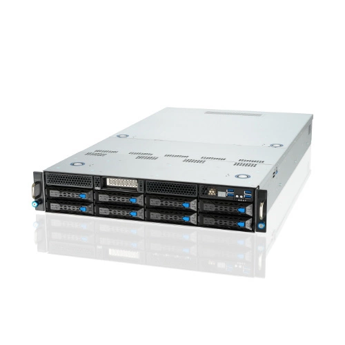 Serverplattform ASUS 2U ESC4000A-E11-SKU1/1600W(1+1) 90SF0251-M00150 AMD x 1 DDR4 x 8 10 x 2.5" SATA/SAS+2NVME PSU 1+1