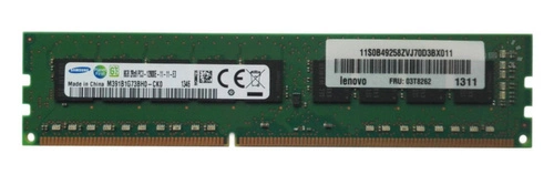 Arbeitsspeicher 1x 8GB Lenovo ThinkServer & System X DDR3 1600MHz ECC UNBUFFERED DIMM | 03T8262 