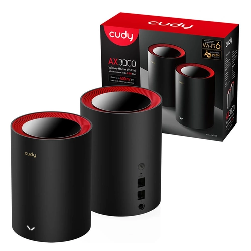Zugangspunkt Cudy M3000(2-PACK) 2.4 GHz | 5 GHz 2402 Mbps 802.11 a/b/g/n/ac/ax