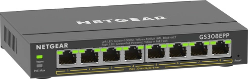 Schalter Netgear GS308EPP-100PES 8x 1Gb 123 W PoE+