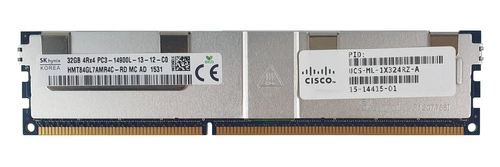 Arbeitspeicher 1x 32GB Hynix ECC LOAD REDUCED DDR3  1866MHz PC3-14900 LRDIMM | HMT84GL7AMR4C-RD