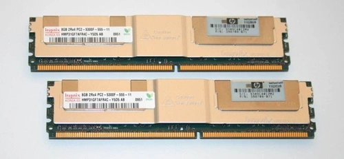 Arbeitsspeicher 2x 8GB HP Workstation xw8600 DDR2 667MHz ECC FULLY BUFFERED DIMM | 413015-B21