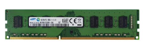 Arbeitspeicher 1x 8GB Samsung NON-ECC UNBUFFERED DDR3 1600MHz PC3-12800 UDIMM | M378B1G73DB0-CK0