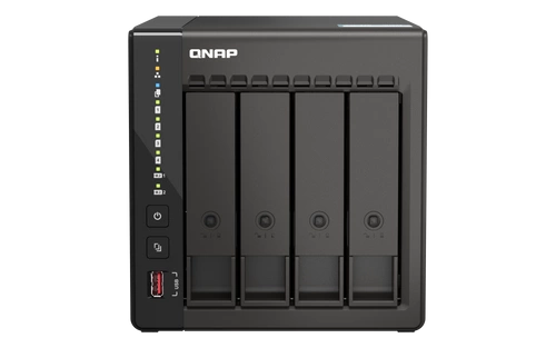 NAS-Server QNAP TS-453E-8G 4x SSD | HDD SATA 8GB RAM