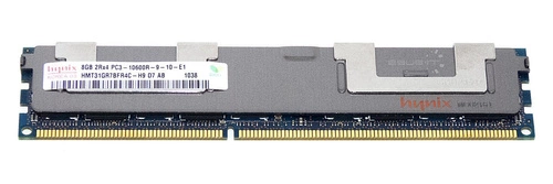 Arbeitspeicher 1x 8GB Hynix ECC REGISTERED DDR3  1333MHz PC3-10600 RDIMM | HMT31GR7BFR4C-H9
