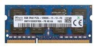 Arbeitspeicher 1x 8GB Hynix SO-DIMM DDR3 1600MHz PC3-12800 | HMT41GS6AFR8A-PB