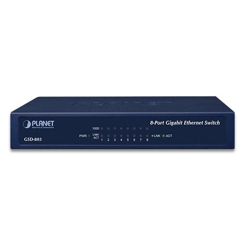 Schalter Planet GSD-803 8x 1Gb
