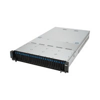 Serverplattform ASUS 2U RS520A-E12-RS24U/1G/1.6kW/16NVMe/FAN/RH/OCP/GPU 90SF02G1-M00350 AMD x 1 DDR5 x 24 24+2 x 2.5" SATA/SAS/NVME PSU 1+1