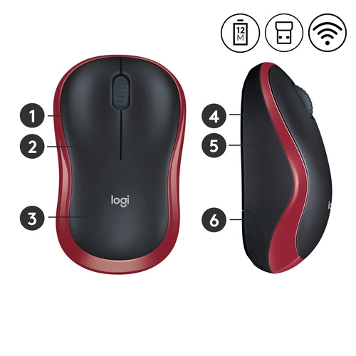 Drahtlos Maus Logitech M185 910-002240