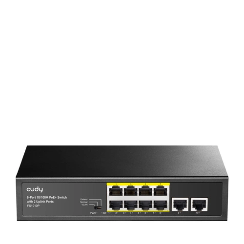 Schalter Cudy FS1010P 10x 100Mb 120 W PoE+