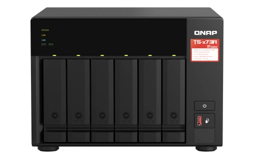 NAS-Server QNAP TS-673A-8G 6x SSD | HDD SATA 8GB RAM