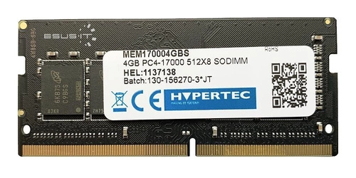 Arbeitspeicher 1x 4GB HYPERTEC SO-DIMM DDR4 2133MHz PC4-17000 | MEM170004GBS
