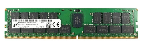 Arbeitspeicher 1x 32GB Micron ECC REGISTERED DDR4 2Rx4 2666MHZ PC4-21300 RDIMM | MTA36ASF4G72PZ-2G6